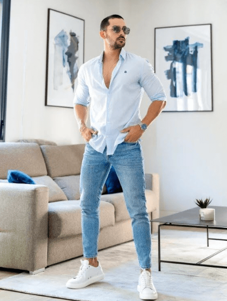 Blue Jeans Matching Shirts Ideas For Men Jeans Tips