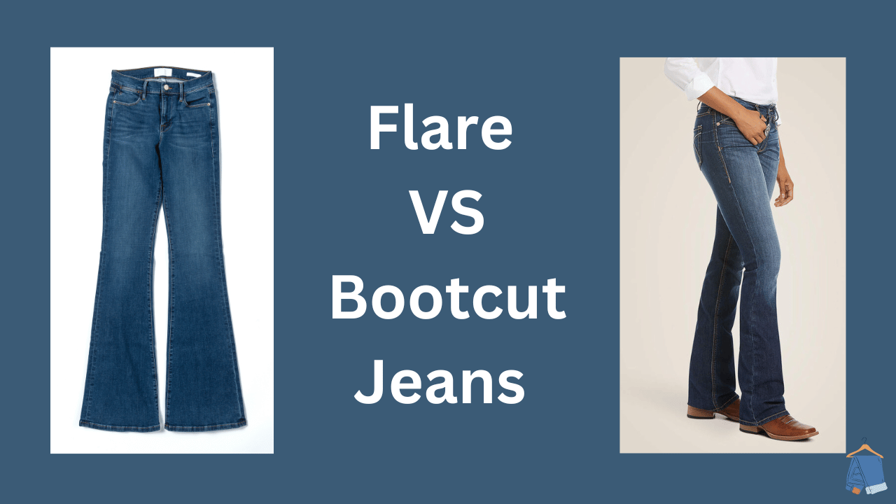 difference between flare and bootcut jeans