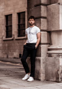 The Classic Black Pant and White Shirt Combination