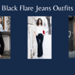 Black Flare Jeans Outfits