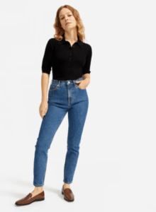 Everlane High-Rise Slim Crop Jeans