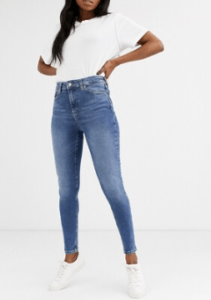 Topshop Jamie High-Rise Straight Jeans