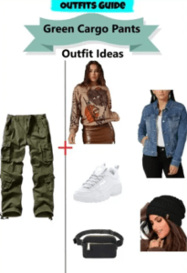 Green Cargo Pants street Outfits