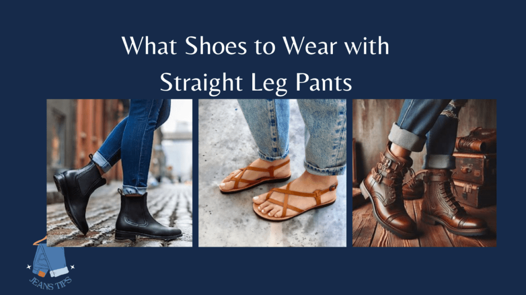 What Shoes to Wear with Straight Leg Pants