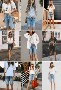 bermuda shorts outfits