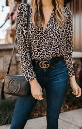 leopard print bodysuit outfit