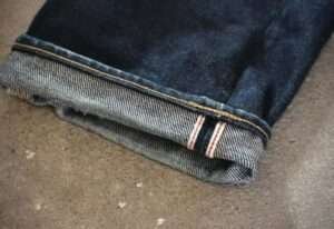 single cuff on jeans